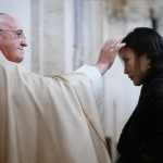 Papa Francesco ed Erchimenegh (con Burt Sofia)