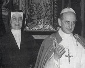 Madre Guillemin FdC e Paolo VI